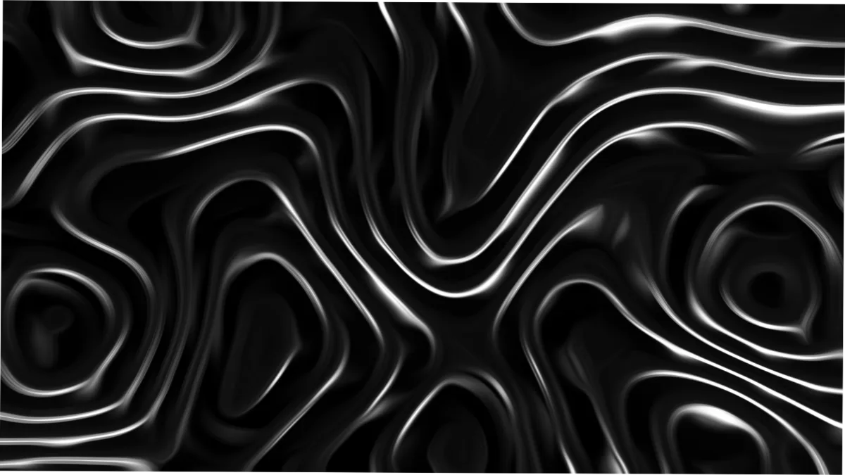 Black White Fluid Line Liquid Marble Background PNG - black white fluid line png, white liquid marble background png