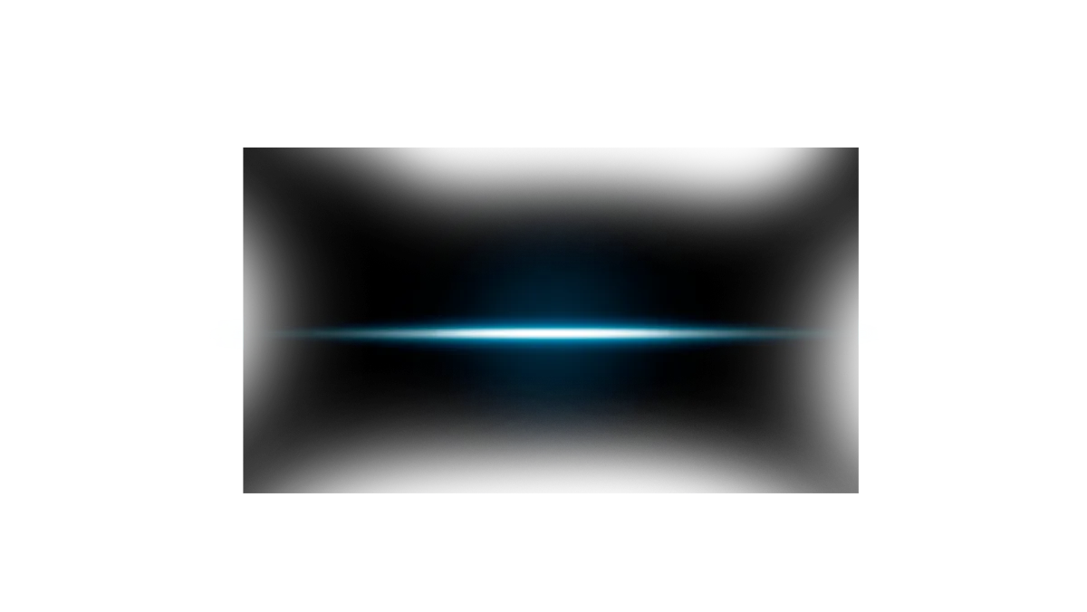 Blue Anamorphic Flare Black Smudge Lens PNG - blue anamorphic flare black png, black lens flare png, lens flare png