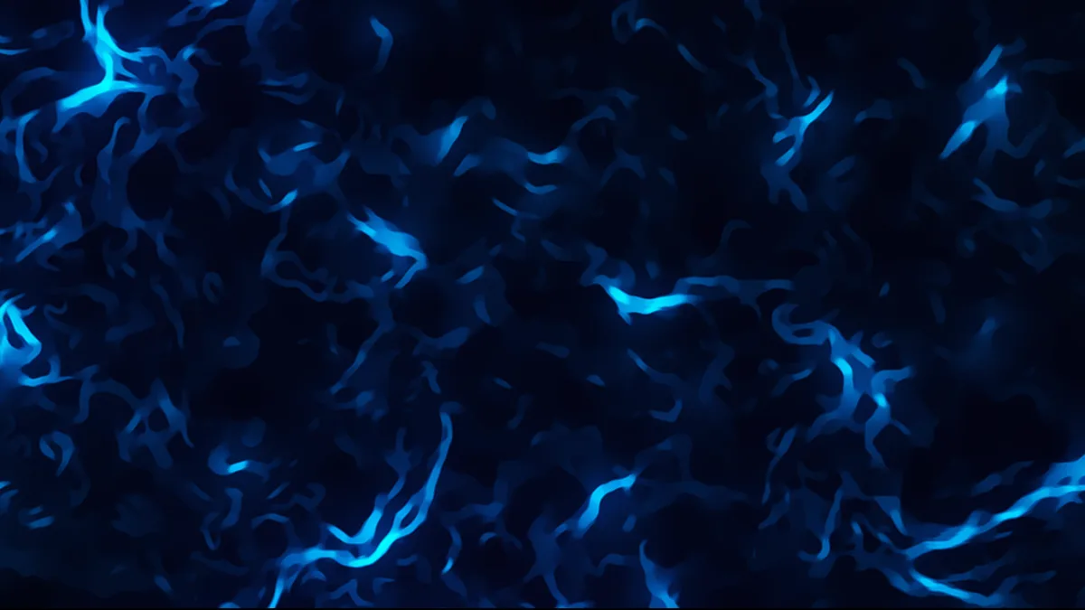 Blue Electric Plasma Flow Glowing Abstract Background PNG - blue electric plasma flow png, dark glowing abstract