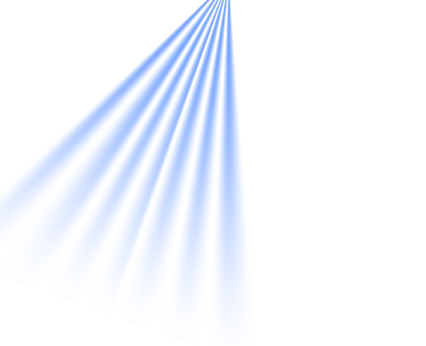 Blue Light Beams Fan Streak Overlay PNG - blue light beams fan png, blue light streak overlay png, light rays, light