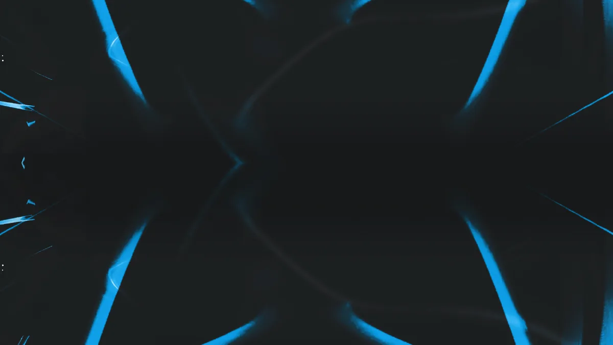 Blue Light Beams Shards Dark Streak Overlay - blue light beams shards image, dark light streak overlay image, light