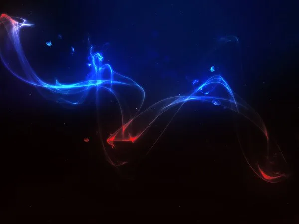 Blue Red Light Wisps Dark Streak Overlay - blue red light wisps image, dark light streak overlay image, light rays