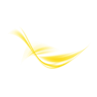 Gold Yellow Ribbon Swoosh Light Streak Overlay PNG - gold yellow ribbon swoosh png, yellow light streak overlay png