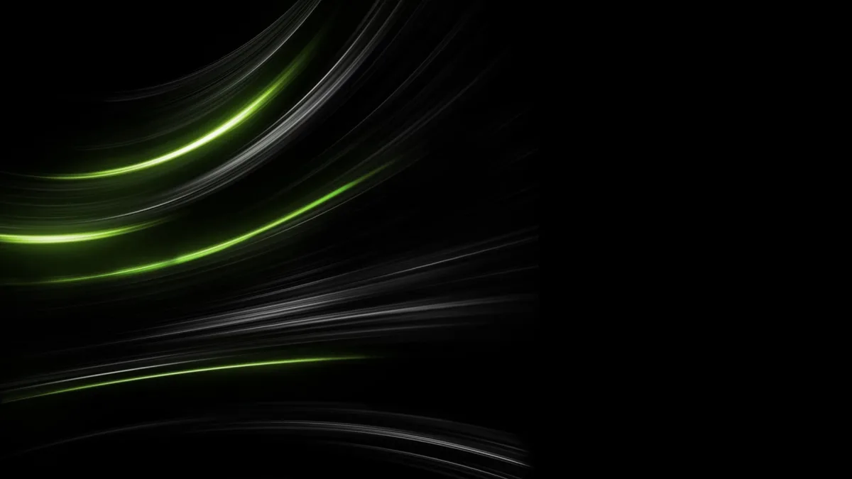 Green Light Streaks Curved Overlay - green light streaks curved image, green light streak overlay image, light rays